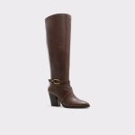 Adworeweth Dark Brown Women's Tall Boots Boots Dark Brown Women Aldo - 4