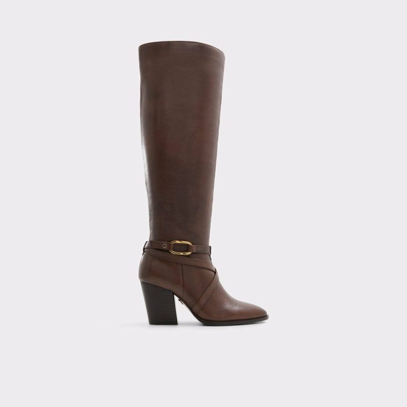 Adworeweth Dark Brown Women's Tall Boots Boots Dark Brown Women Aldo - 1