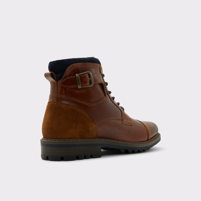 Afiet Cognac Men's Lace-Up Boots Boots Aldo Cognac Men - 2
