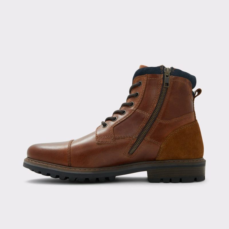 Afiet Cognac Men's Lace-Up Boots Boots Aldo Cognac Men - 3