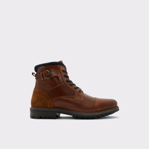 Afiet Cognac Men's Lace-Up Boots Boots Aldo Cognac Men - 1
