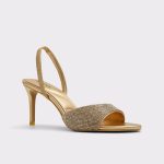 Aitana Gold Women's Heeled Sandals Heels Aldo Women Gold - 4