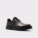 Aldo Barlow Dark Brown Men's Oxfords & Lace-Ups Dark Brown Men Oxfords & Lace-Ups - 4