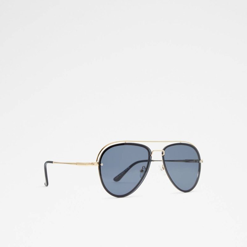 Aldo Black Men Areavia Black Men's Aviator Sunglasses - 2