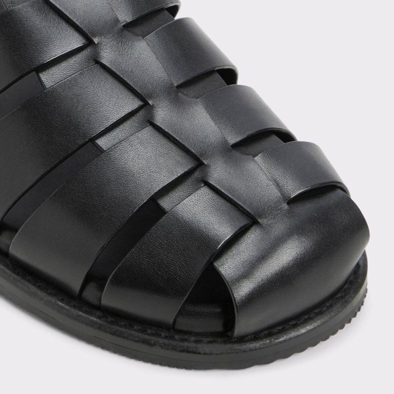 Aldo Black Sandals & Slides Wildhaven Black Men's Sandals & Slides Men - 5