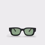 Aldo Black Sunglasses Bankview Black Men's Rectangle Men - 1