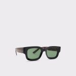 Aldo Black Sunglasses Bankview Black Men's Rectangle Men - 2