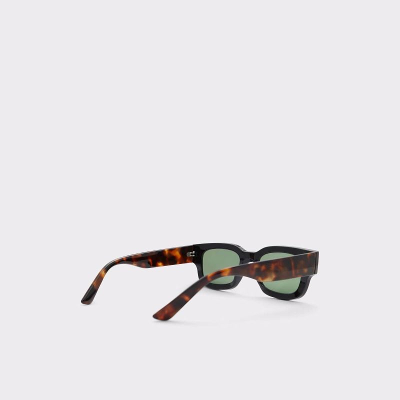 Aldo Black Sunglasses Bankview Black Men's Rectangle Men - 3