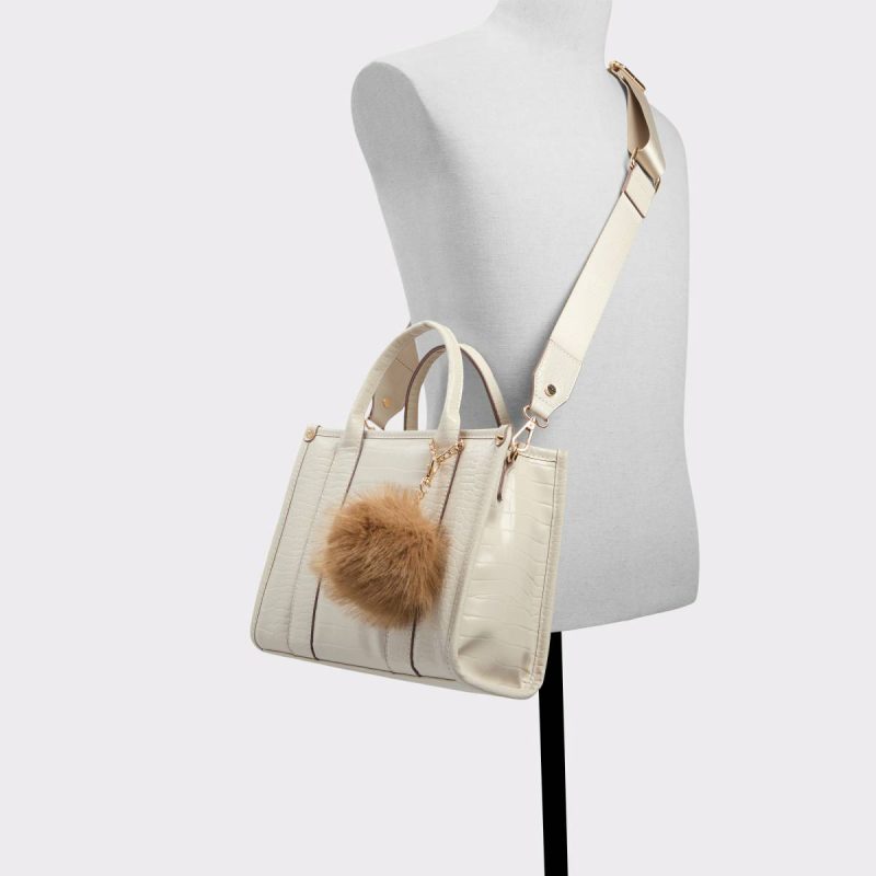 Aldo Bone Women Ririix Bone Women's Tote & Satchel Bags Tote & Satchel Bags - 4