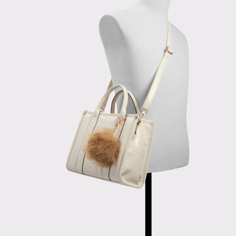 Aldo Bone Women Ririix Bone Women's Tote & Satchel Bags Tote & Satchel Bags - 5