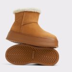 Aldo Boots Women Tan Plushy Tan Women's Cold Weather Shoes - 2