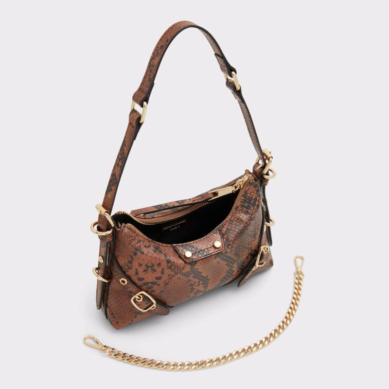 Aldo Brown Multi Farelix Brown Multi Women's Shoulder Bags Women Shoulder Bags - 3