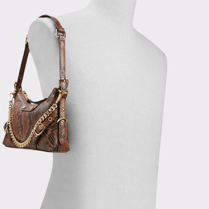 Aldo Brown Multi Farelix Brown Multi Women's Shoulder Bags Women Shoulder Bags - 4
