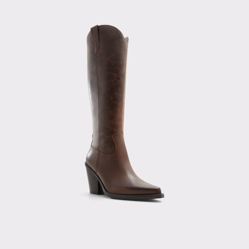 Aldo Brown Women Boots Nevada Brown Women's Western And Cowboy Boots - 4