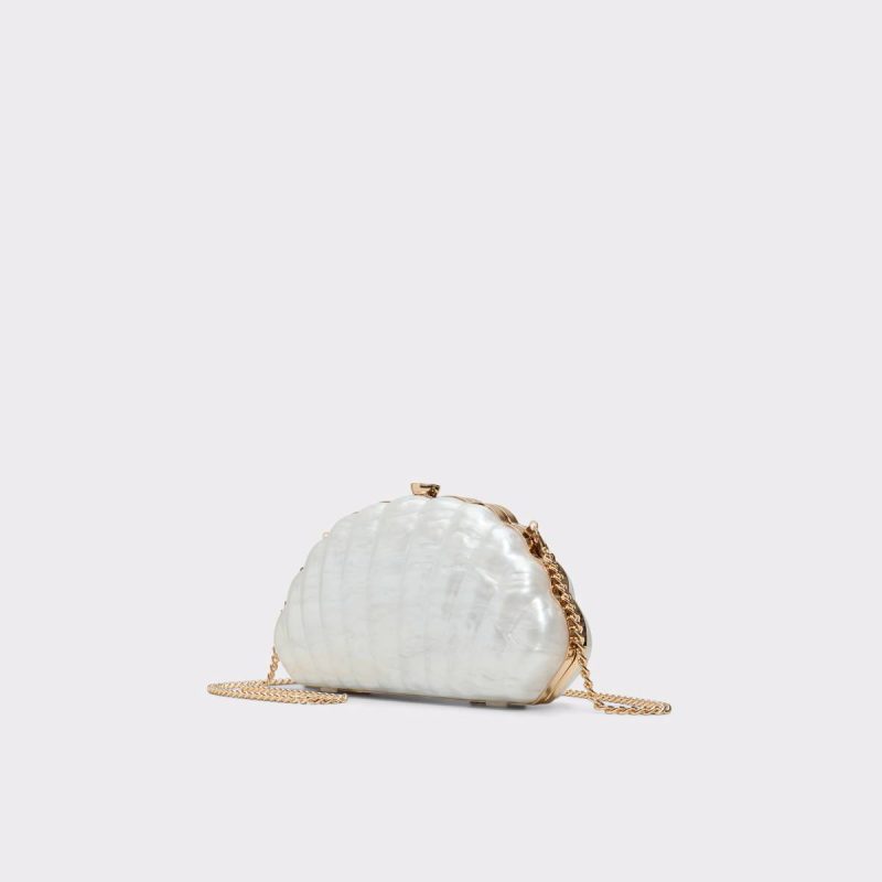 Aldo Clutches & Evening Bags Other White Sheshell Other White Women's Clutches & Evening Bags Women - 2