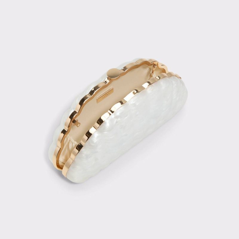 Aldo Clutches & Evening Bags Other White Sheshell Other White Women's Clutches & Evening Bags Women - 3