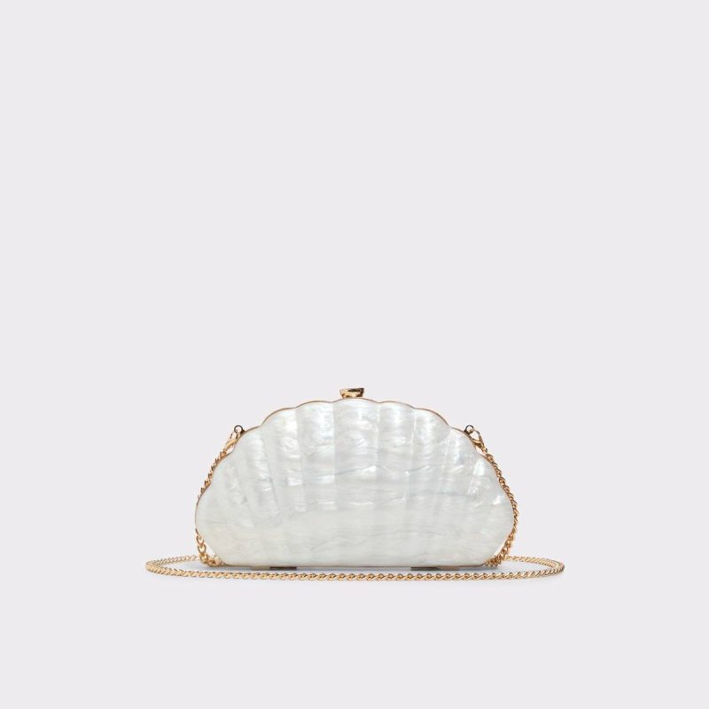 Aldo Clutches & Evening Bags Other White Sheshell Other White Women's Clutches & Evening Bags Women - 1