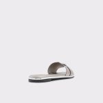 Aldo Darine Pewter Women's Flat Sandals Women Sandals Pewter - 2