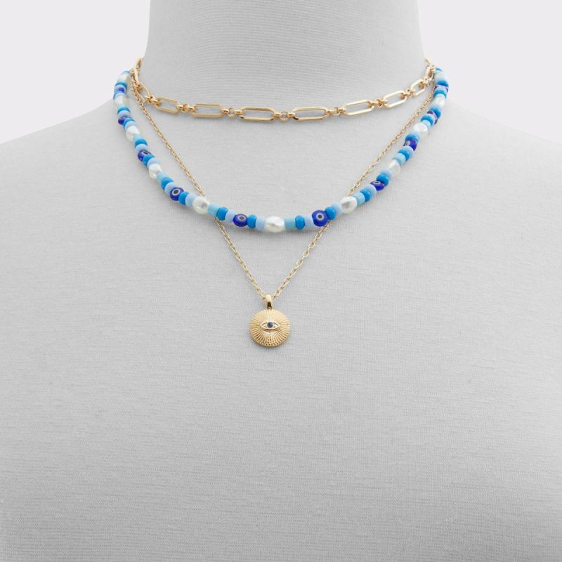 Aldo Dark Blue Menkalinan Dark Blue Women's Necklaces Women Jewelry - 2