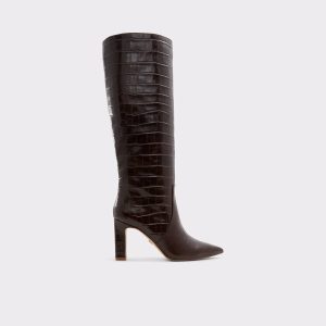 Aldo Dark Brown Boots Cadigoder Dark Brown Women's Dress Boots Women - 1