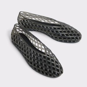 Aldo Dark Grey Women Treschic Dark Grey Women's Jelly Sandals & Flip Flops Ballet Flats - 1