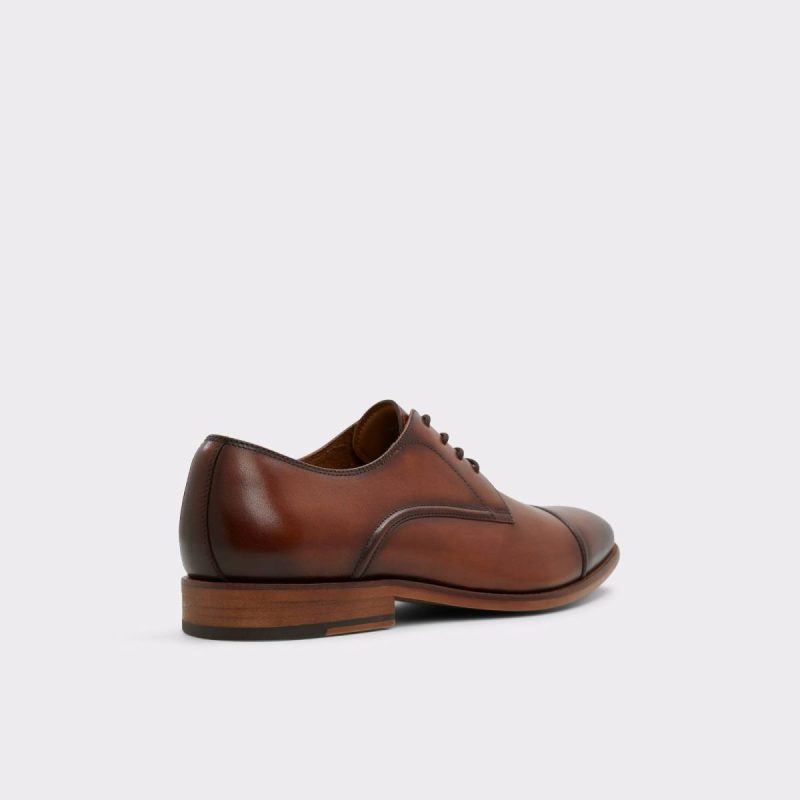 Aldo Drayson Cognac Men's Oxfords & Lace-Ups Men Cognac Oxfords & Lace-Ups - 2