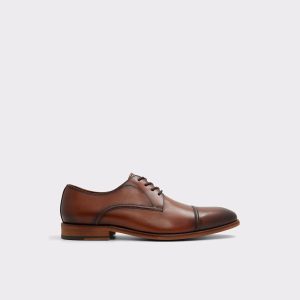 Aldo Drayson Cognac Men's Oxfords & Lace-Ups Men Cognac Oxfords & Lace-Ups - 1