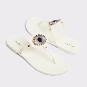 Aldo Ebariel White Women's Jelly Sandals & Flip Flops White Women Sandals - 1
