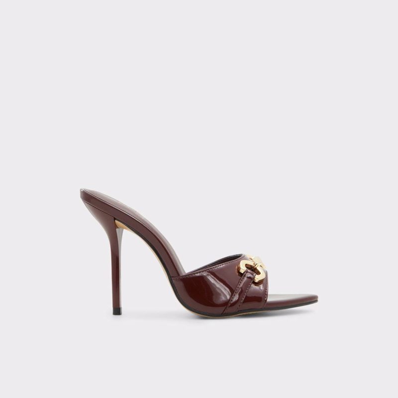 Aldo Edoassi Bordo Women's Heeled Mules Women Bordo Sandals - 1
