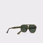 Aldo Elaurien Khaki Men's Aviator Khaki Sunglasses Men - 3