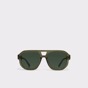 Aldo Elaurien Khaki Men's Aviator Khaki Sunglasses Men - 1