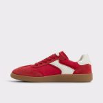 Aldo Erilg Medium Red Women's Low Top Sneakers Medium Red Sneakers Women - 3