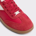 Aldo Erilg Medium Red Women's Low Top Sneakers Medium Red Sneakers Women - 5