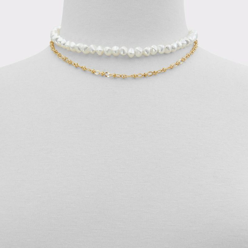 Aldo Gold Jewelry Loveclub Gold Women's Necklaces Women - 2