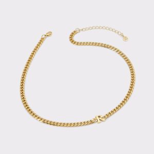 Aldo Gold Jewelry Yourletters Gold Women's Necklaces Women - 1