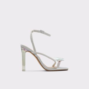 Aldo Heels Pepela White Women's Strappy Sandals White Women - 1