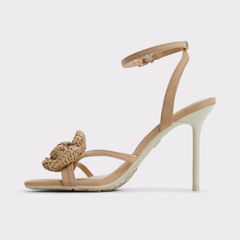 Aldo Heels Sand Wildblossom Sand Women's Heeled Sandals Women - 3