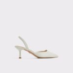 Aldo Heels Women Gavedessi Open White Women's Slingbacks Open White - 1