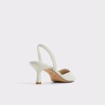 Aldo Heels Women Gavedessi Open White Women's Slingbacks Open White - 2
