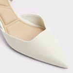 Aldo Heels Women Gavedessi Open White Women's Slingbacks Open White - 5