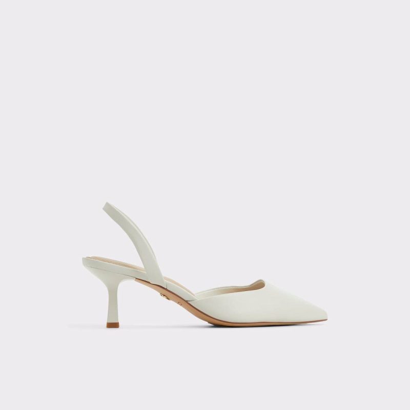 Aldo Heels Women Gavedessi Open White Women's Slingbacks Open White - 1