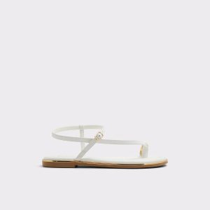 Aldo Jomali White Women's Flat Sandals Sandals White Women - 1