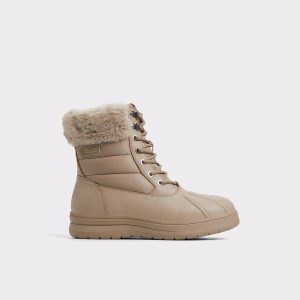 Aldo Light Beige Synthetic Mixed Material Chilly Light Beige Synthetic Mixed Material Women's Winter Boots Boots Women - 1