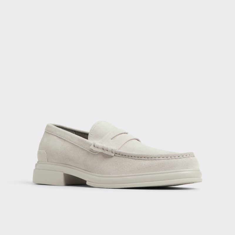 Aldo Loafers & Slip-Ons Men Tucker Light Grey Men's Dress Shoes Light Grey - 4