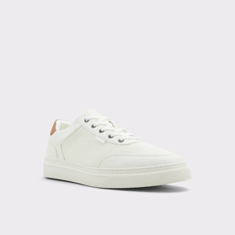 Aldo Mcenroe White Men's Low Top Men Sneakers White - 4