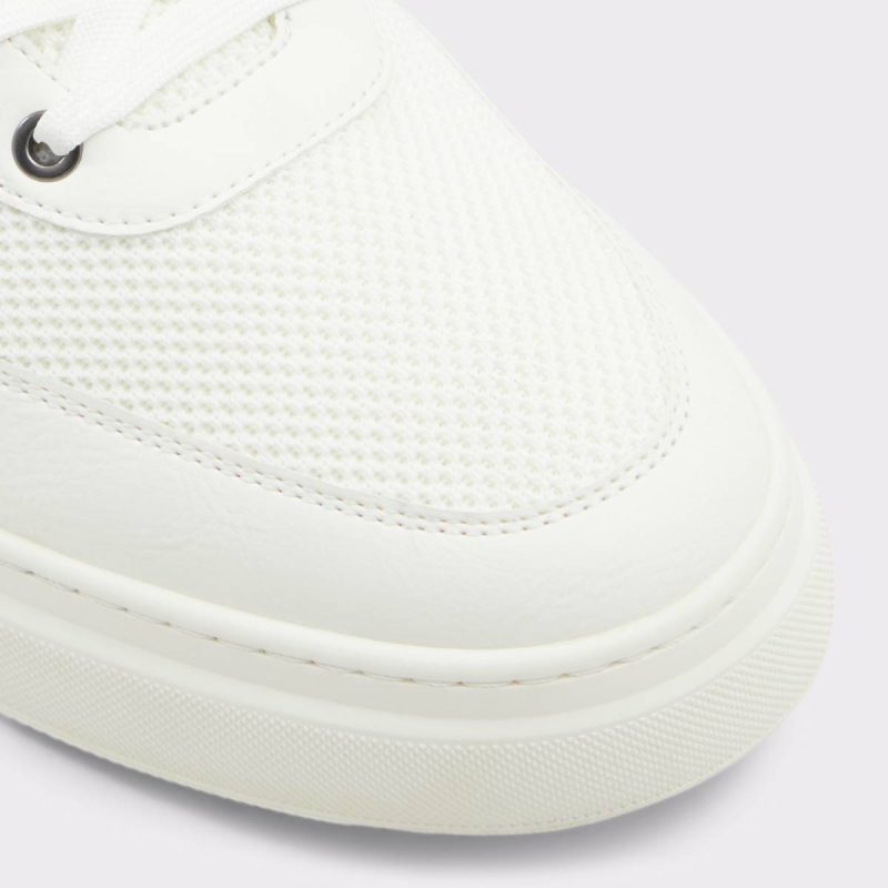 Aldo Mcenroe White Men's Low Top Men Sneakers White - 5