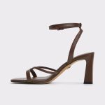 Aldo Medium Brown Women Stellare Medium Brown Women's Block Heels Heels - 3