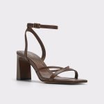 Aldo Medium Brown Women Stellare Medium Brown Women's Block Heels Heels - 4