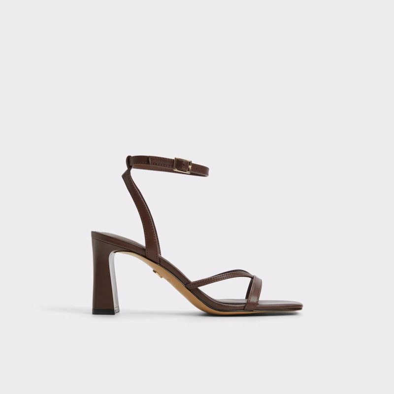 Aldo Medium Brown Women Stellare Medium Brown Women's Block Heels Heels - 1