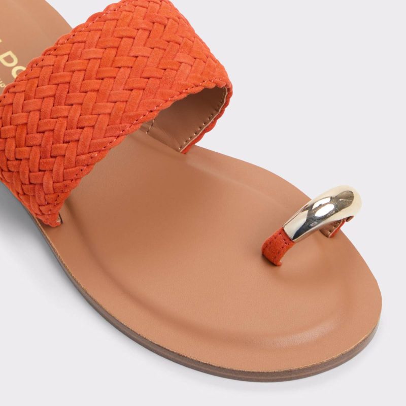 Aldo Medium Red Beachwalk Medium Red Women's Travel Essentials Sandals Women - 5